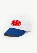 AFENDS Mens Frogga - Six Panel Cap - White - Afends mens frogga   six panel cap   white 