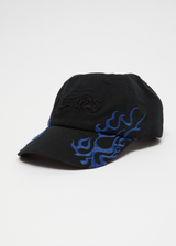AFENDS Mens Scorched - Six Panel Cap - Black - Afends mens scorched   six panel cap   black 
