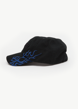 AFENDS Mens Scorched - Six Panel Cap - Black - Afends mens scorched   six panel cap   black 