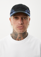 AFENDS Mens Scorched - Six Panel Cap - Black - Afends mens scorched   six panel cap   black 