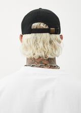 AFENDS Mens Scorched - Six Panel Cap - Black - Afends mens scorched   six panel cap   black 