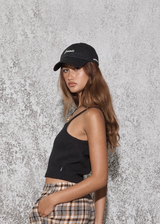 AFENDS Womens Cosmic - Panelled Cap - Black - Afends womens cosmic   panelled cap   black 