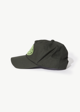 AFENDS Mens Frogga - Five Panel Cap - Charcoal - Afends mens frogga   five panel cap   charcoal 