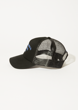 AFENDS Mens Byron Trip - Trucker Cap - Black - Afends mens byron trip   trucker cap   black 