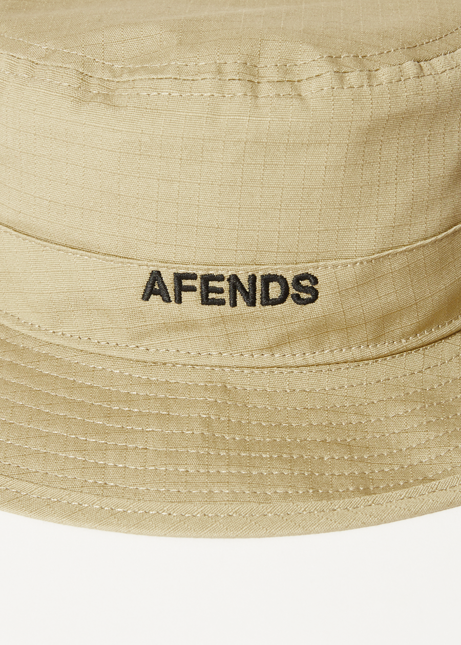 AFENDS Mens Rip It Up - Bucket Hat - Boa 