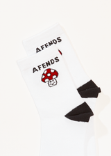 AFENDS Womens Garden Fresh - Socks Two Pack - White - Afends womens garden fresh   socks two pack   white 