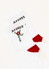 AFENDS Womens Garden Fresh - Socks Two Pack - White - Afends womens garden fresh   socks two pack   white 