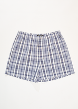 AFENDS Womens Checked Out - Boxer Short - Marlin - Afends womens checked out   boxer short   marlin