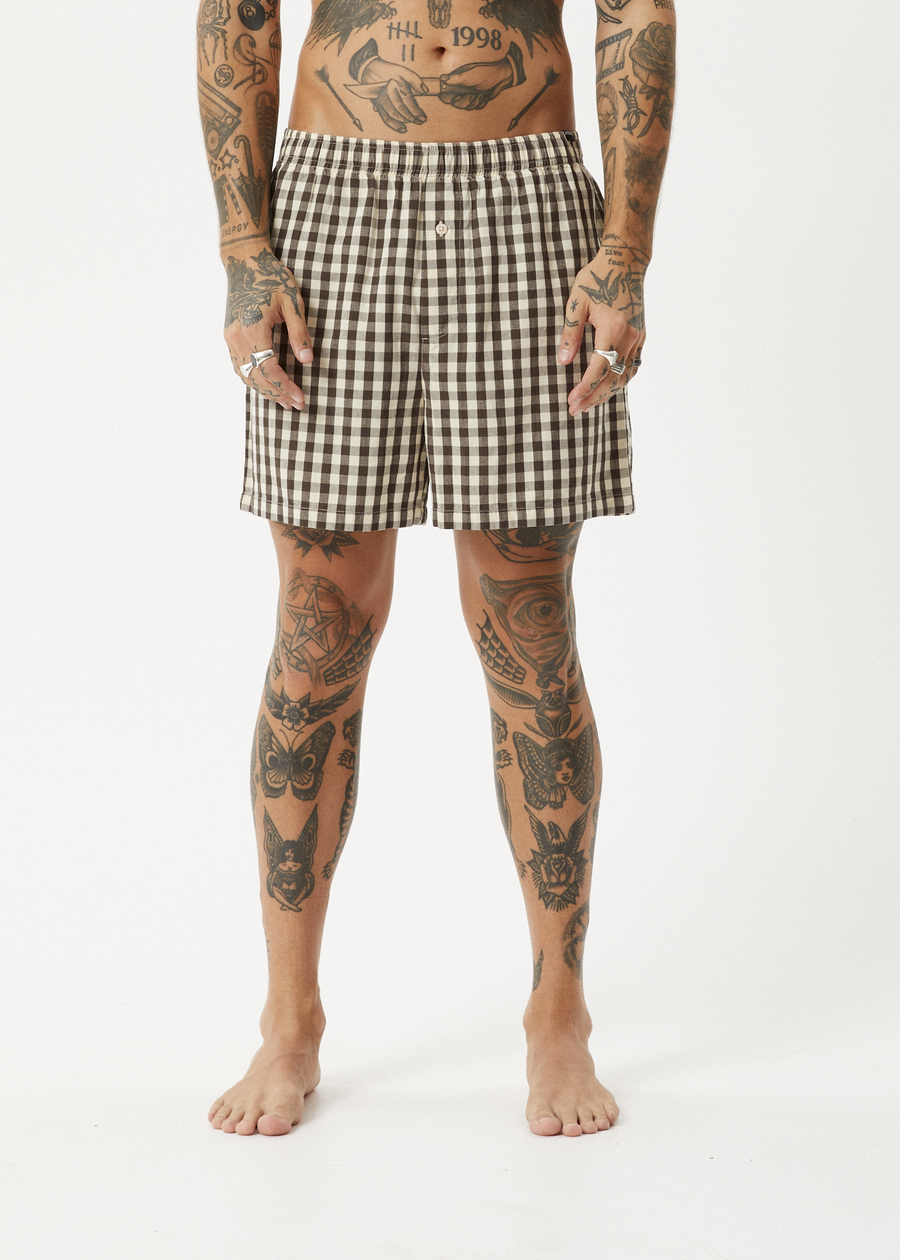 AFENDS Womens Gambet - Boxer Short - Sand