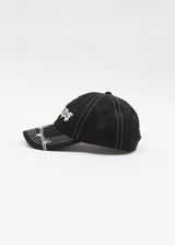AFENDS Mens Thorny - Six Panel Cap - Black - Afends mens thorny   six panel cap   black 