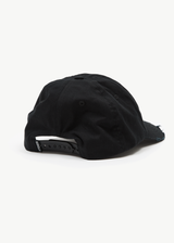 AFENDS Mens Genesis - Six Panel Cap - Stone Black - Afends mens genesis   six panel cap   stone black