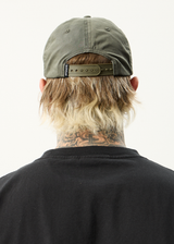 AFENDS Mens Genesis - Six Panel Cap - Washed Sycamore - Afends mens genesis   six panel cap   washed sycamore