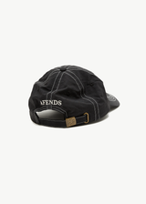 AFENDS Mens Cosmic Con - Six Panel Cap - Black - Afends mens cosmic con   six panel cap   black