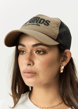 AFENDS Mens Tread - Five Panel Cap - Elmwood - Afends mens tread   five panel cap   elmwood