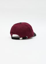 AFENDS Womens Disco - Panelled Cap - Burgundy - Afends womens disco   panelled cap   burgundy