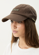 AFENDS Womens Motion - Panelled Cap - Coffee - Afends womens motion   panelled cap   coffee