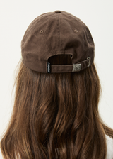 AFENDS Womens Motion - Panelled Cap - Coffee - Afends womens motion   panelled cap   coffee