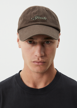 AFENDS Womens Motion - Panelled Cap - Coffee - Afends womens motion   panelled cap   coffee
