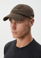 AFENDS Womens Motion - Panelled Cap - Coffee - Afends womens motion   panelled cap   coffee