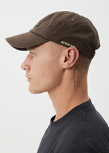 AFENDS Womens Motion - Panelled Cap - Coffee - Afends womens motion   panelled cap   coffee