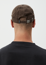AFENDS Womens Motion - Panelled Cap - Coffee - Afends womens motion   panelled cap   coffee
