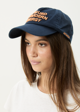 AFENDS Womens Energy - Trucker Cap - Navy - Afends womens energy   trucker cap   navy