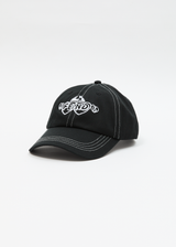 AFENDS Mens Mind Blow - Six Panel Cap - Black - Afends mens mind blow   six panel cap   black