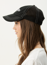 AFENDS Mens Mind Blow - Six Panel Cap - Black - Afends mens mind blow   six panel cap   black