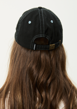 AFENDS Mens Mace - Six Panel Cap - Black - Afends mens mace   six panel cap   black
