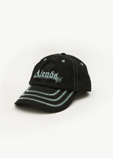 AFENDS Mens Mace - Six Panel Cap - Black - Afends mens mace   six panel cap   black