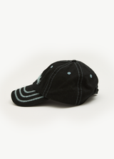 AFENDS Mens Mace - Six Panel Cap - Black - Afends mens mace   six panel cap   black