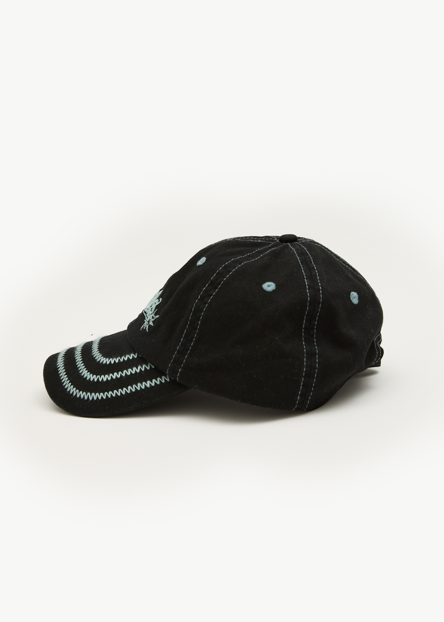 AFENDS Mens Mace - Six Panel Cap - Black