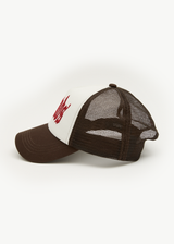 AFENDS Mens Sun Bite - Trucker Cap - Coffee - Afends mens sun bite   trucker cap   coffee