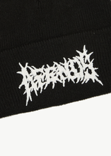 AFENDS Mens Mental - Beanie - Black - Afends mens mental   beanie   black
