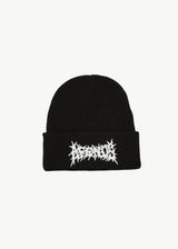 AFENDS Mens Mental - Beanie - Black - Afends mens mental   beanie   black