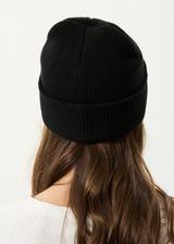 AFENDS Mens Mental - Beanie - Black - Afends mens mental   beanie   black