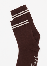 AFENDS Womens Hartley - Socks Two Pack - Coffee - Afends womens hartley   socks two pack   coffee