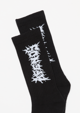 AFENDS Mens Mental Sunbite - Socks Two Pack - Multi - Afends mens mental sunbite   socks two pack   multi