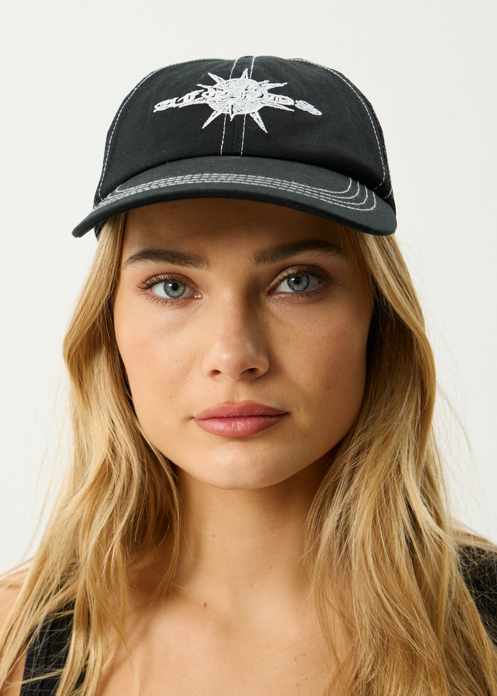 AFENDS Mens Spiked - Six Panel Cap - Black