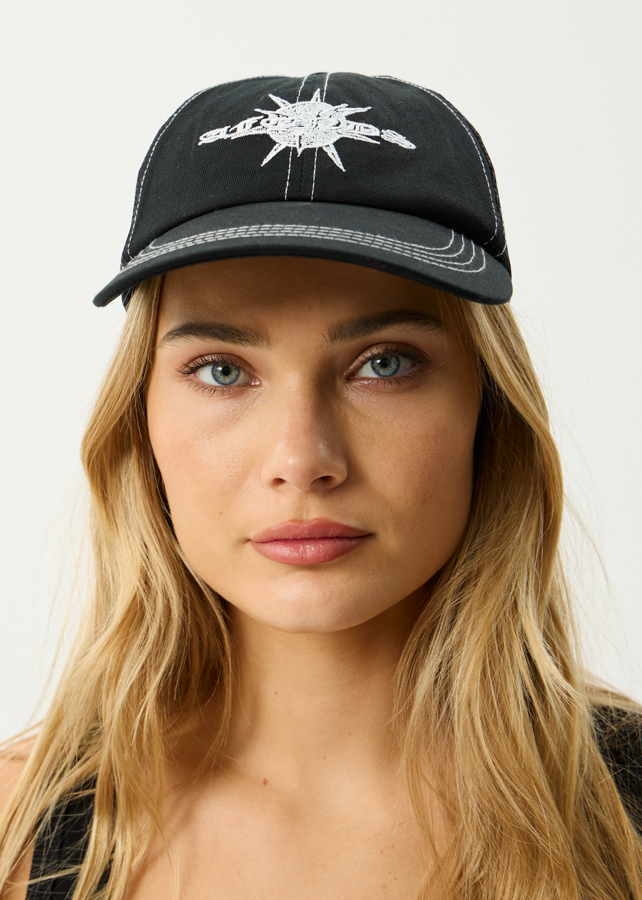 AFENDS Mens Spiked - Six Panel Cap - Black