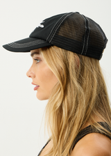 AFENDS Mens Spiked - Six Panel Cap - Black - Afends mens spiked   six panel cap   black