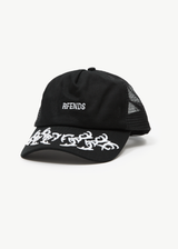 AFENDS Mens My Tribe - Trucker Cap - Black - Afends mens my tribe   trucker cap   black
