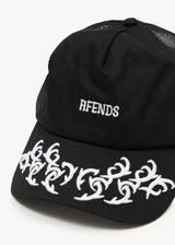 AFENDS Mens My Tribe - Trucker Cap - Black - Afends mens my tribe   trucker cap   black