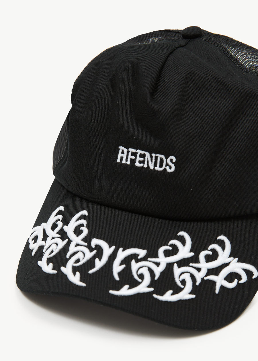 AFENDS Mens My Tribe - Trucker Cap - Black