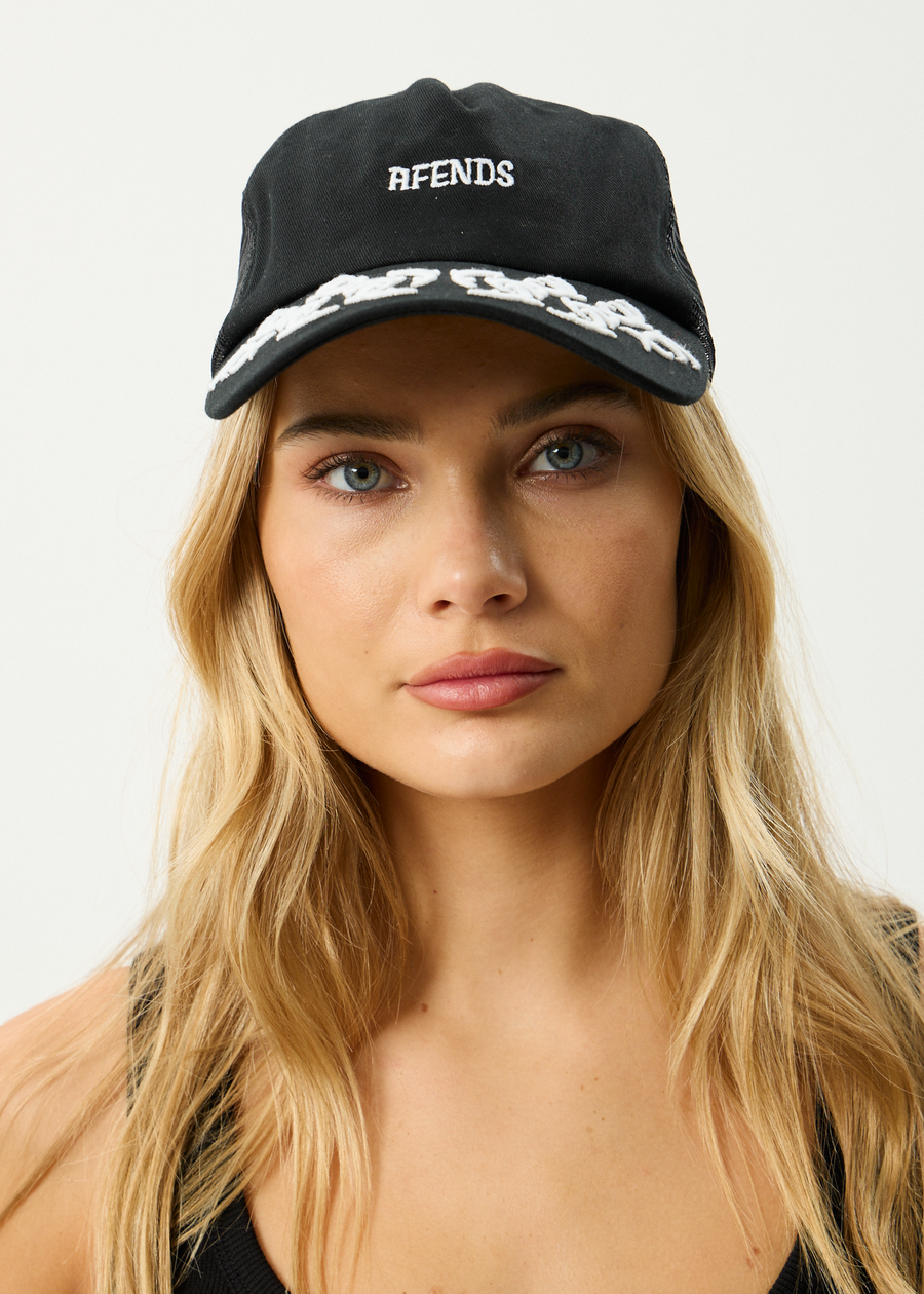 AFENDS Mens My Tribe - Trucker Cap - Black