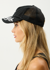 AFENDS Mens My Tribe - Trucker Cap - Black - Afends mens my tribe   trucker cap   black
