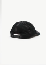 AFENDS Mens Heavy Petal - Five Panel Cap - Black - Afends mens heavy petal   five panel cap   black