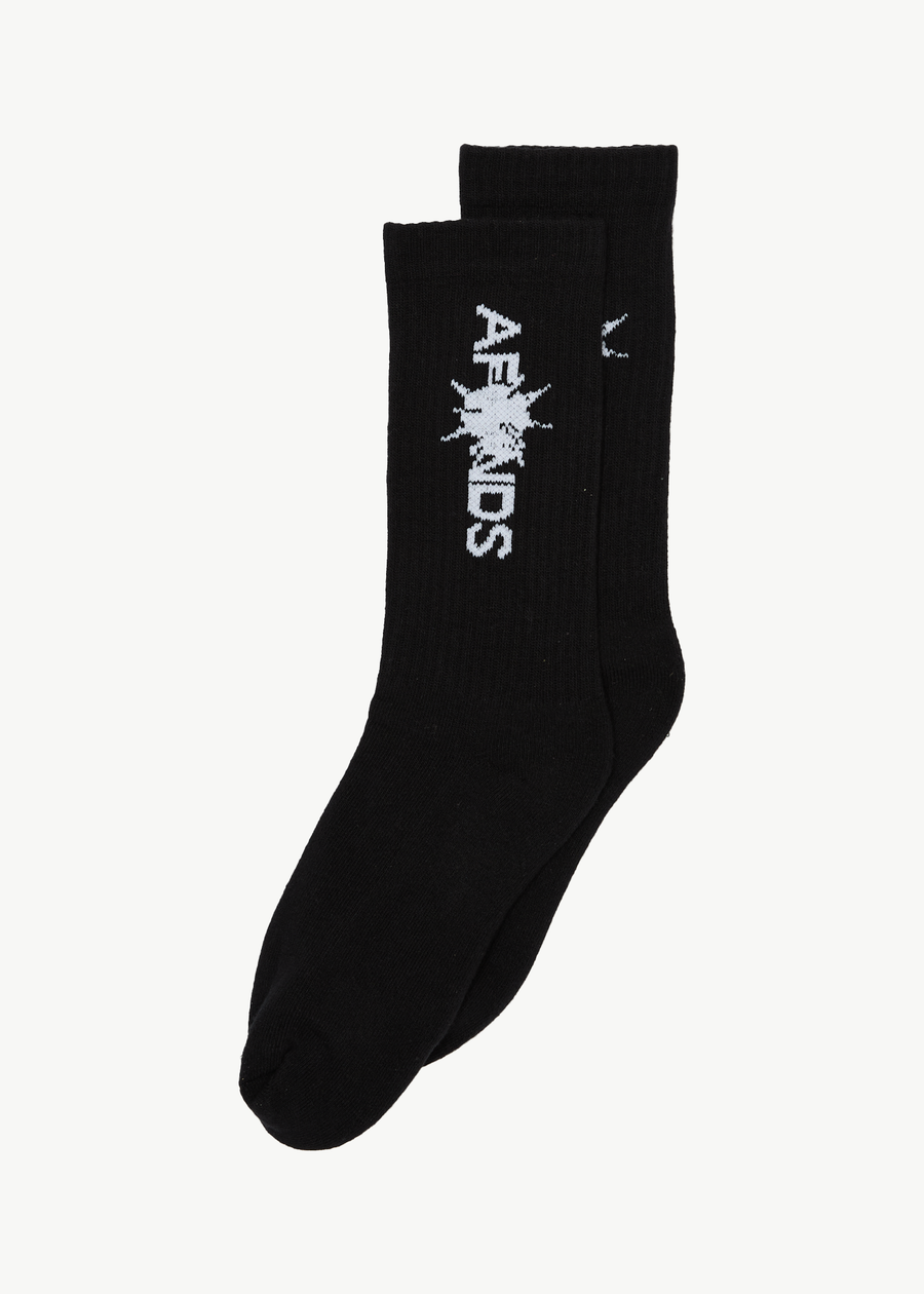 AFENDS Mens Twin Flames - Socks Two Pack - Multi