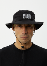 AFENDS Mens Limits - Bucket Hat - Black - Afends mens limits   bucket hat   black 