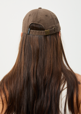 AFENDS Womens Tranquil - Panelled Cap - Coffee - Afends womens tranquil   panelled cap   coffee